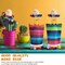 6 Set Mexico Mini Sombrero Hats and Beer Poncho, Cinco De Mayo Mini Sombrero and Serape with Tiny Balls, Mexican Style Bottle Covers for Carnival Themed Party Decorations